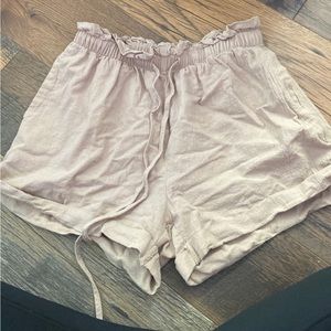 Brown Shein paper bag shorts!!!